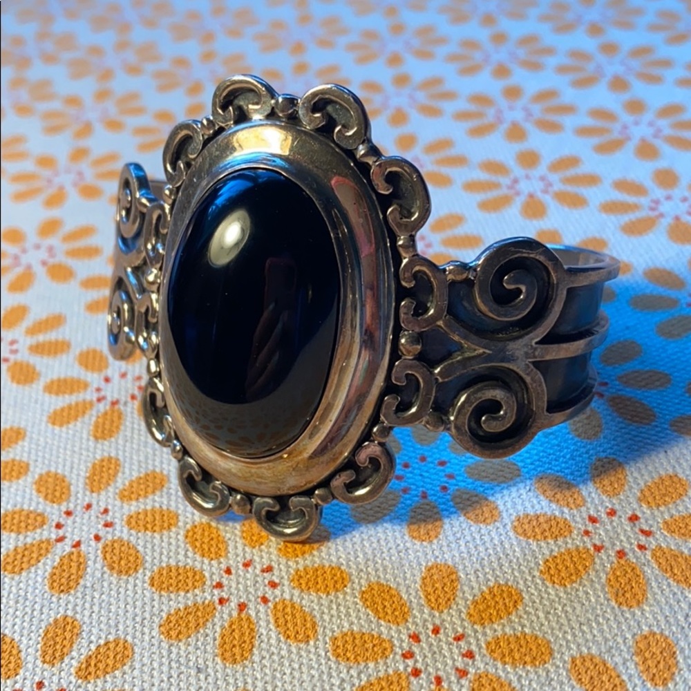 Vintage Mexico 925 Cuff Bracelet